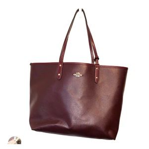 Coach Leather Tote